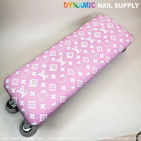 Pink Hell0 Kitty Armrest Pillow - Very Cute Cat Face Arm Rest