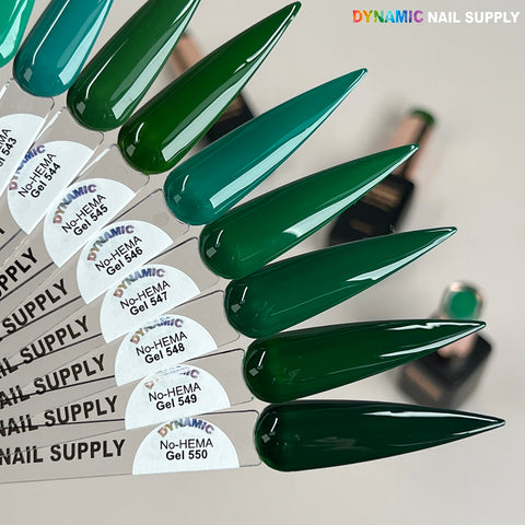 Dynamic No-HEMA Gel Polish - Color 541 to 550