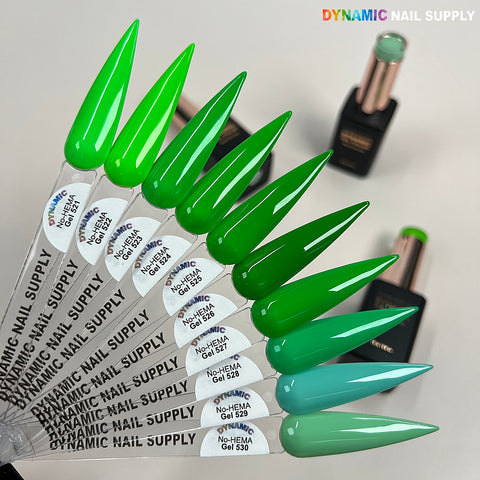 Dynamic No-HEMA Gel Polish - Color 521 to 530