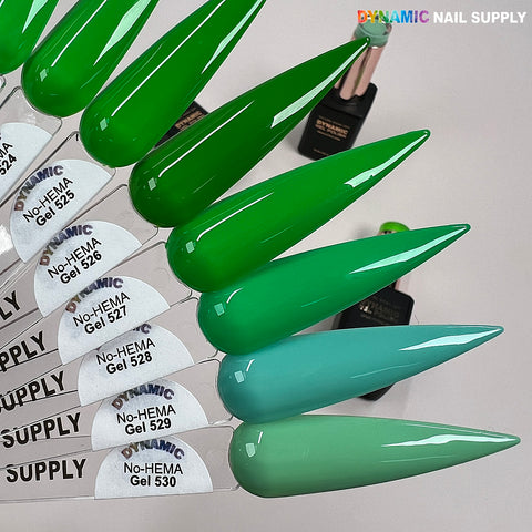Dynamic No-HEMA Gel Polish - Color 521 to 530