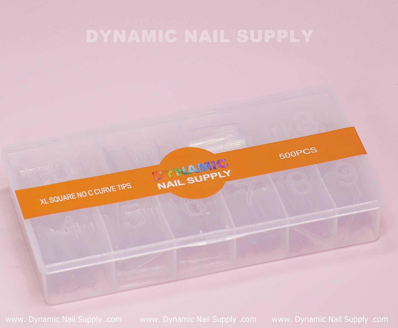 XL Square Nail Tips (Not CCurve) Extra Long Straight Shape easier t