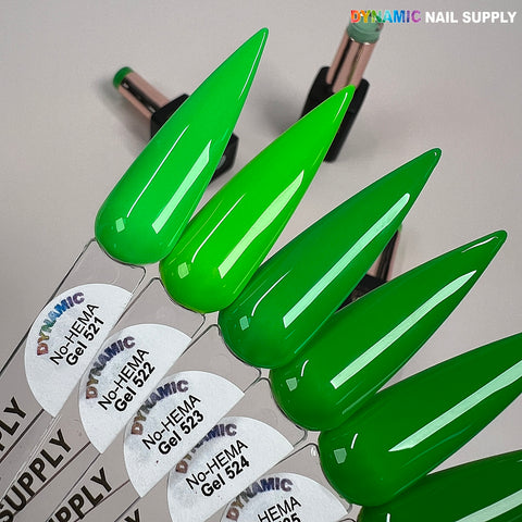 Dynamic No-HEMA Gel Polish - Color 521 to 530