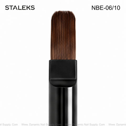 NBE-06/10 Staleks Double-ended brush EXPERT for gel 11 mm / for gel 7 mm