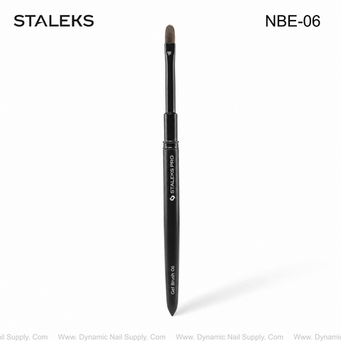 NBE-06 Staleks Brush for gel EXPERT width 6 mm/length 11 mm