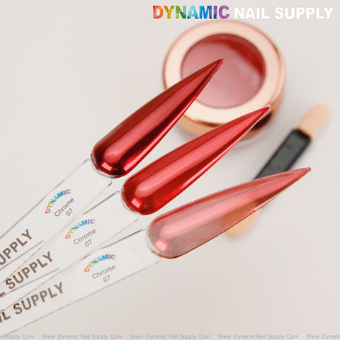 07 Colorful Nail Chrome Powder - Ultra Fine Nail Shiny Design Powder