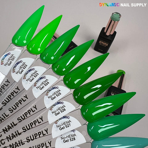 Dynamic No-HEMA Gel Polish - Color 521 to 530