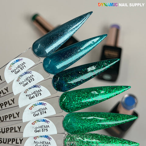 Dynamic No-HEMA Gel Polish - Color 571 to 580