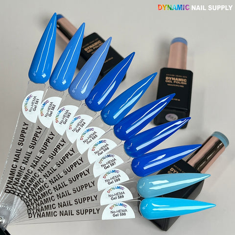 Dynamic No-HEMA Gel Polish - Color 581 to 590