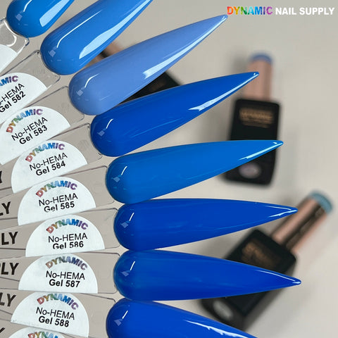 Dynamic No-HEMA Gel Polish - Color 581 to 590