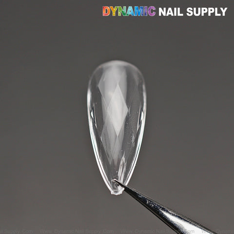 Medium Stiletto 3D Diamond Tips - 150pcs 15 sizes