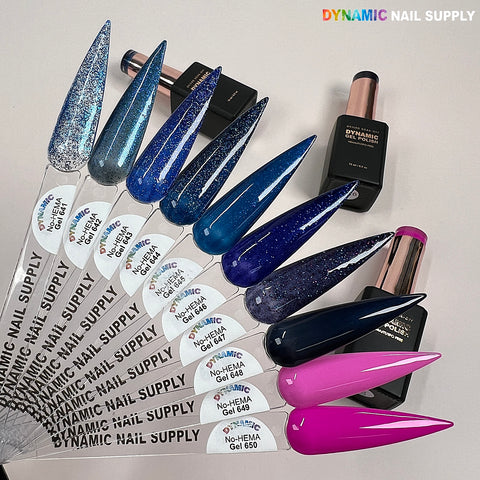 Dynamic No-HEMA Gel Polish - Color 641 to 650
