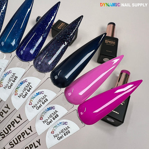 Dynamic No-HEMA Gel Polish - Color 641 to 650