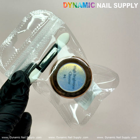 Light-green/Gold/Mermaid Iridescent Chrome #07 - High brightness Fine Pigment Powder