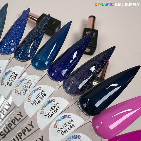 Dynamic No-HEMA Gel Polish - Color 641 to 650
