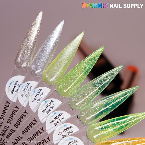 Dynamic No-HEMA Gel Polish - Color 341 to 350 - Summer Vibes Colors