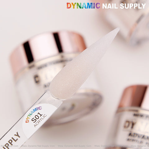 [LIMITED] Shimmery Cover Acrylic Powder (#S01) - Super Fine Shimmer Pink Acrylic Cover Colors