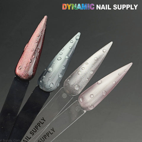 2-step Water Drop Top Coat Set (Set of 2) - 3D Water Rain Droplet Effects for Nail Art