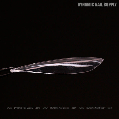 Sculpted Stiletto (Long) Full Cover Soft-Gel Nail Tips (Black Box)