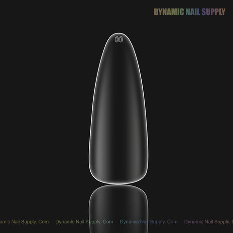 Sculpted Almond (XL) Full Cover Soft-Gel Nail Tips (Black Box)