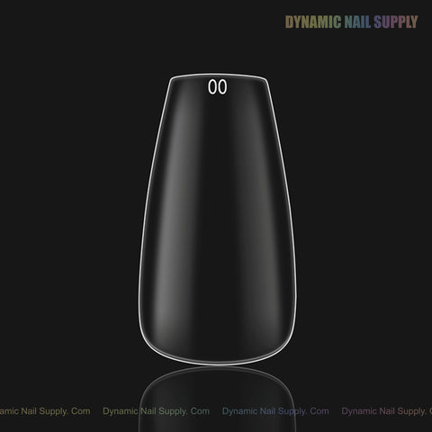 Sculpted Coffin (Medium) Full Cover Soft-Gel Nail Tips (Pink Box)