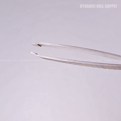 N426C - NGHIA Professional Beauty Tweezer Slanted Tip Stainless Steel