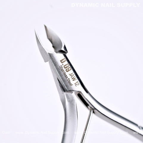 D09 - Jaw 12 - Cuticle Clippers with Grip Control – Sharp Jaw Design for Clean Cuticle Removal