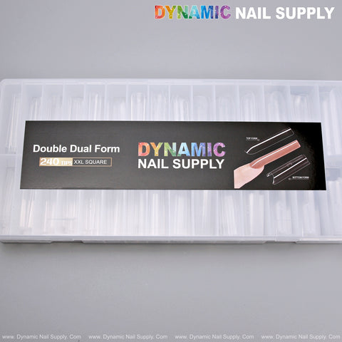 Double Dual Nail Form - XXL Square - 240pcs