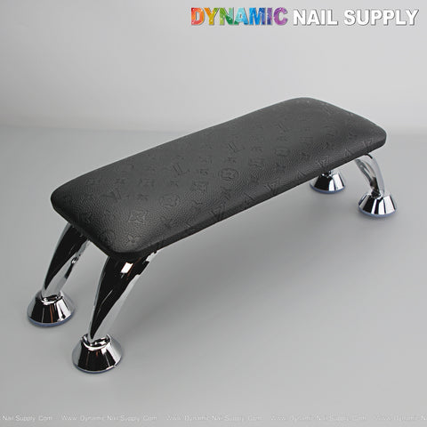 Black LV Debossing - Handrest Armrest for Pedicure and Manicure service (Reposabrazos Para Manicura salon)