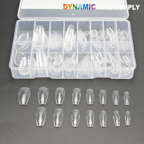 Tapered Square 3D Diamond Tips - 150pcs 15 sizes