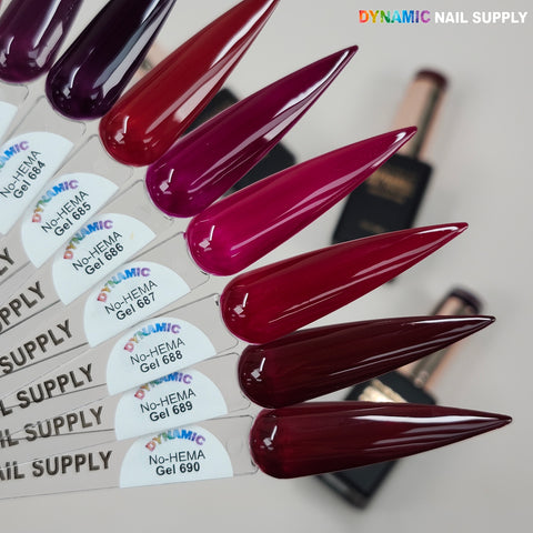 Dynamic No-HEMA Gel Polish - Color 681 to 690 - Fall Colors