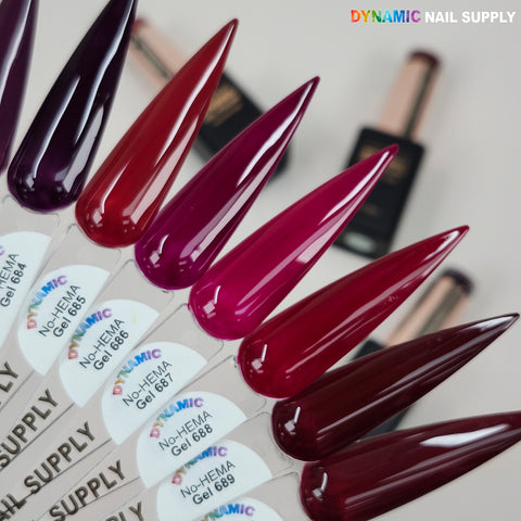 Dynamic No-HEMA Gel Polish - Color 681 to 690 - Fall Colors