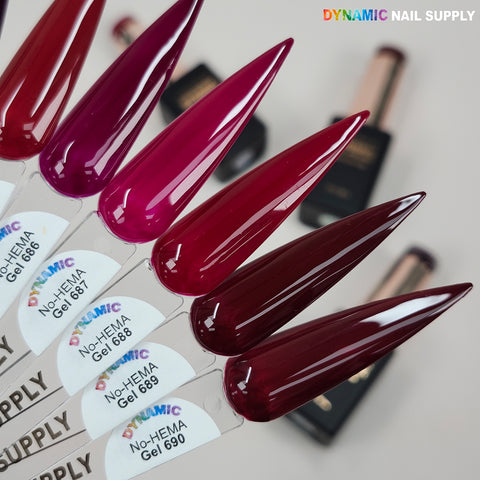 Dynamic No-HEMA Gel Polish - Color 681 to 690 - Fall Colors
