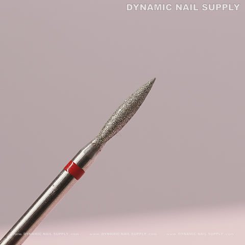 Flame Cuticle Bit (Fine Grit) - Russian Manicure Style Dead Skin Prep