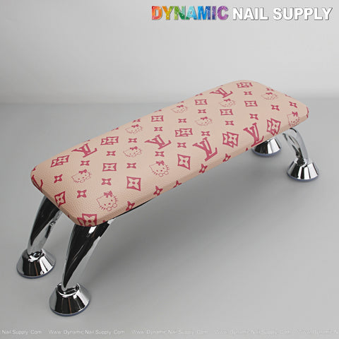 Hello K1tty & LV Debossing - Handrest Armrest for Pedicure and Manicure service (Reposabrazos Para Manicura salon)