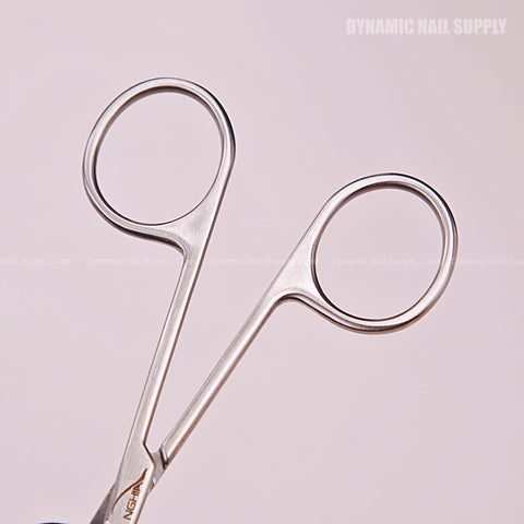 KM. 604 - NGHIA Professional Nose Hair Scissors Round Tips Stainless Steel