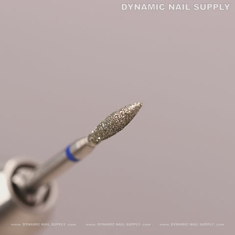 Flame Cuticle Bit (Medium Grit) - Russian Manicure Style Dead Skin Prep