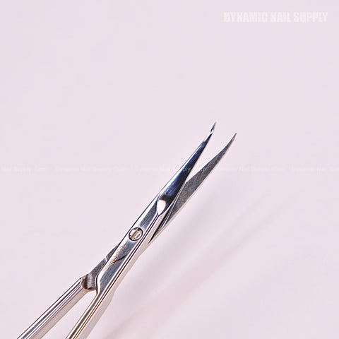 KD.715 20MM - NGHIA Professional Cuticle Scissors Hooked Tips Stainless Steel