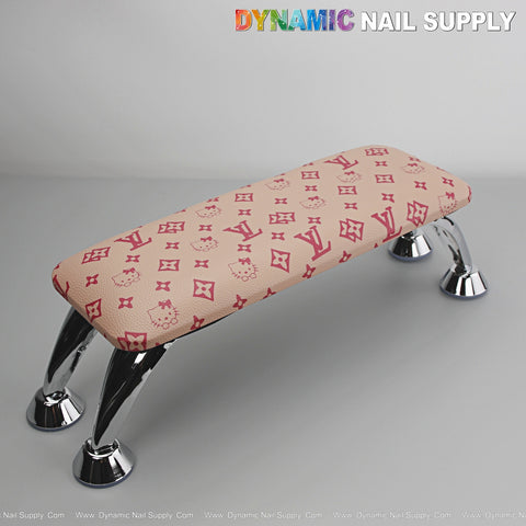 Hello K1tty & LV Debossing - Handrest Armrest for Pedicure and Manicure service (Reposabrazos Para Manicura salon)