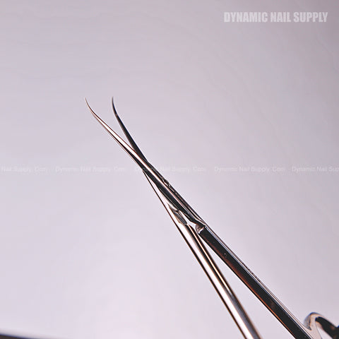 KD.715 20MM - NGHIA Professional Cuticle Scissors Hooked Tips Stainless Steel