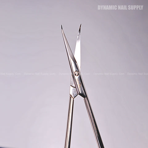 KD.715 20MM - NGHIA Professional Cuticle Scissors Hooked Tips Stainless Steel