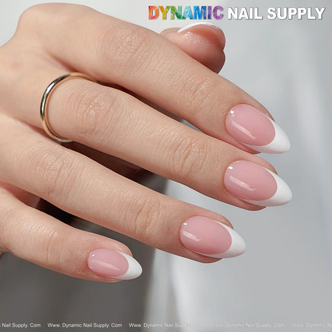 Professional Press On French Tips Full Cover Nail Tip Box - 5 Nude Shades for All Skin Tone