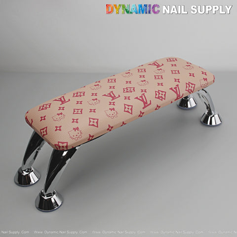 Hello K1tty & LV Debossing - Handrest Armrest for Pedicure and Manicure service (Reposabrazos Para Manicura salon)