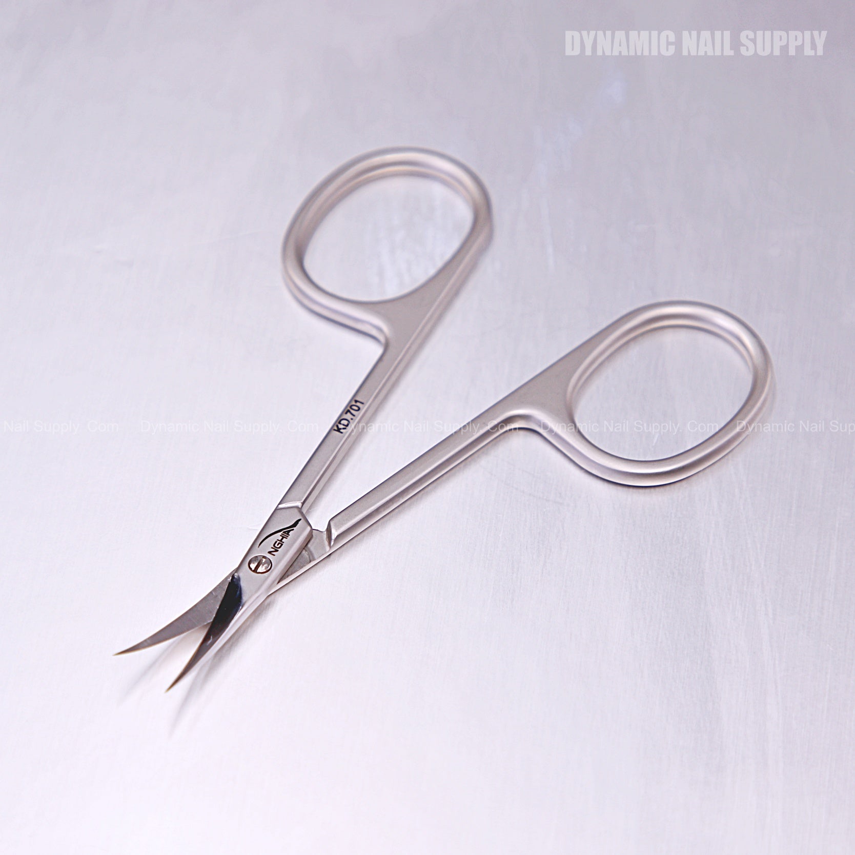 KD.701 - Professional Cuticle Scissors Curved Tips Stainless Steel ...