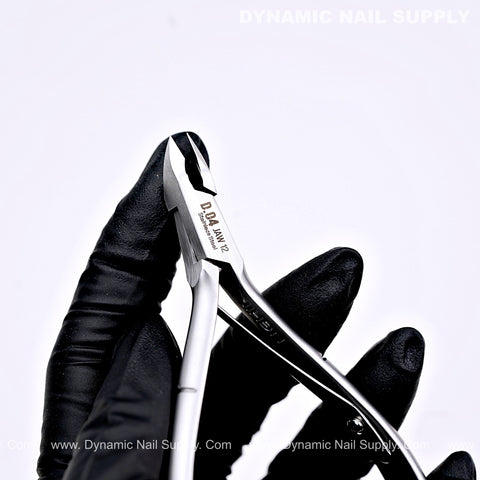 D04 - Jaw 12 - Upgraded Stainless Steel Cuticle Nippers – Ultra Sharp Dead- Skin Remover for Manicure & Pedicure