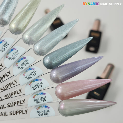 Dynamic No-HEMA Gel Polish - Color 771 to 780 - Fall and Winter Collection