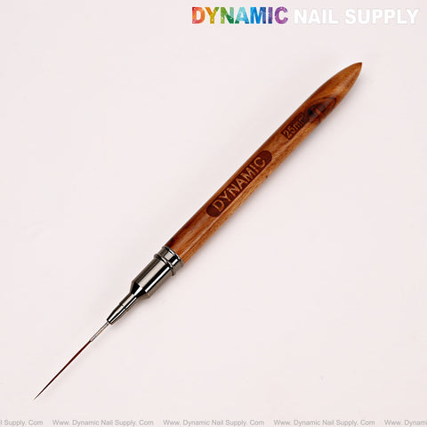 DYNAMIC Nail Art Liner Wooden Nail Brush - Different Size Super Thin High Quality Line Bristles for Design and French Tips