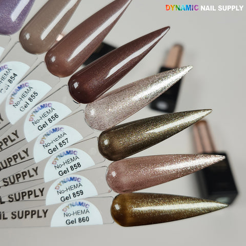 Dynamic No-HEMA Gel Polish - Color 851 to 860