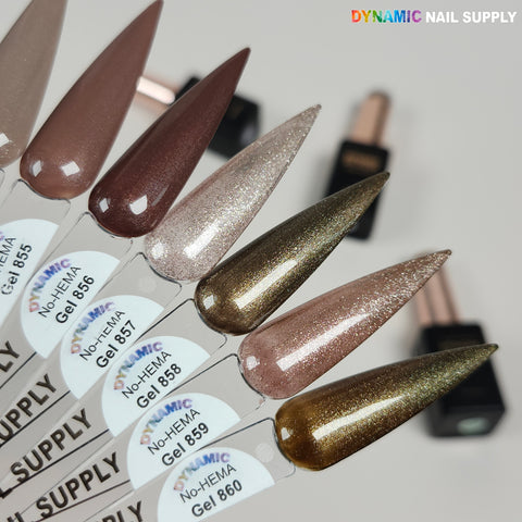 Dynamic No-HEMA Gel Polish - Color 851 to 860