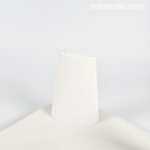 (White Marble) U-SHAPE Microfiber Leather Armrest with Cushion Pillow for Pedicure Manicure (Reposabrazos Para Manicura)