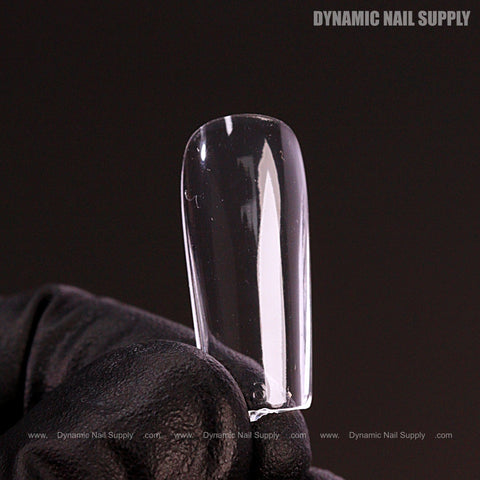 Natural Square (Medium) Full Cover Soft-Gel Nail Tips (Pink Box)